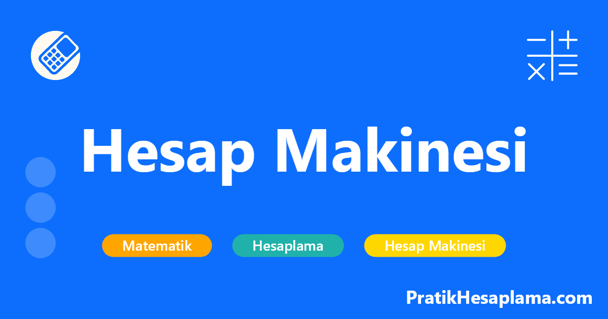 Hesap Makinesi hesaplama - Temel ve bilimsel hesaplamalar yapabileceğiniz online hesap makinesi. Trigonometrik fonksiyonlar, logaritma ve üslü sayı hesaplamaları.