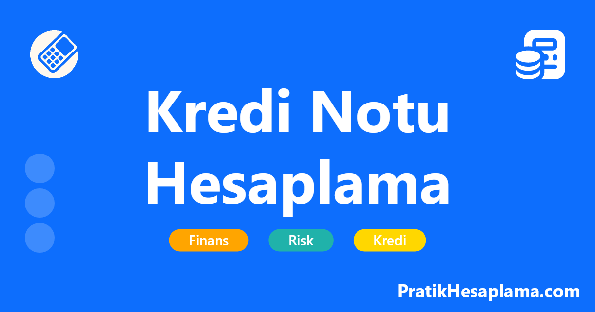 Kredi Notu Hesaplama hesaplama - 2025 yılı güncel kredi notu hesaplama aracı ile kredi notunuzu öğrenin. Findeks, KKB kredi notu sorgulama ve kredi risk raporu analizi yapın.