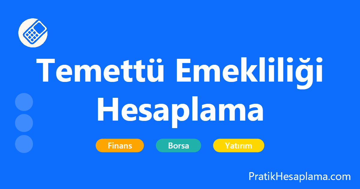 Temettü Emekliliği Hesaplama hesaplama - Finansal özgürlüğe giden yolda pusulanız! Hisse senedi yatırımlarınızın bileşik getiri ile nasıl büyüyeceğini ve ne zaman temettü emeklisi olacağınızı hesaplayın.